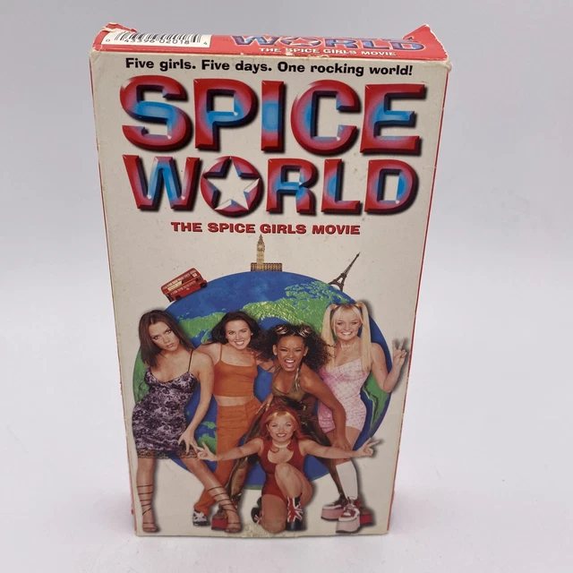 SPICE WORLD VHS 1998 Spice Girls Film Vintage EUR 6,18 PicClick FR