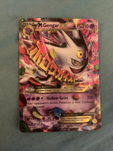 Mega Gengar EX - XY166 - XY Black Star Promos - Pokemon Singles » Pokemon  Promotional Cards » XY Black Star Promos - Tales of Adventure Comics and  Games