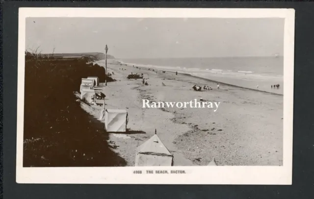 Rp Bacton Beach Bathing Huts Nr Mundesley   Norfolk Posted 1908  #1462