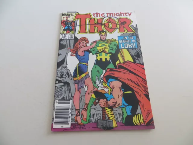 1985 Vintage Thor # 359 Loki Signed Walt Simonson, Story & Art With Coa & Poa