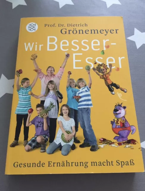 Buch Wir Besser-Esser Dr. Grönemeyer Gesundheit Kinder Autogramm Neu