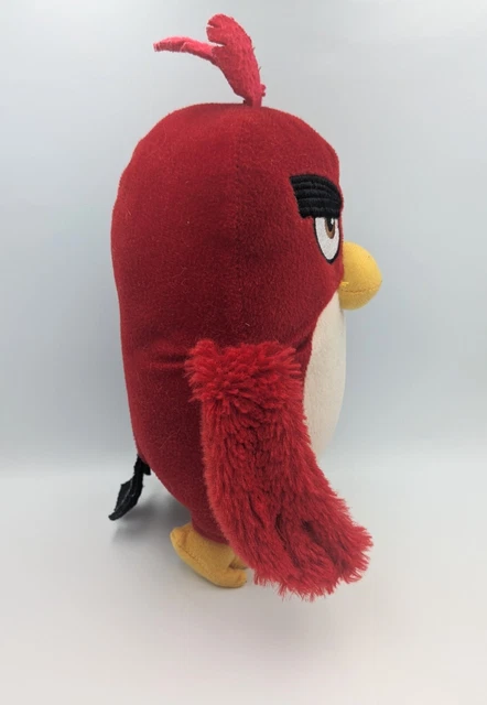 UKToyworld Angry Birds Plüschtier Rot - 18cm Weicher Kuschelvogel