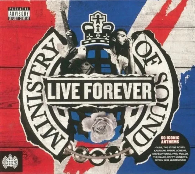 Live Forever Britpop Anthems CD (2018) NEW SEALED Album 3 Disc Box Set Indie 90s