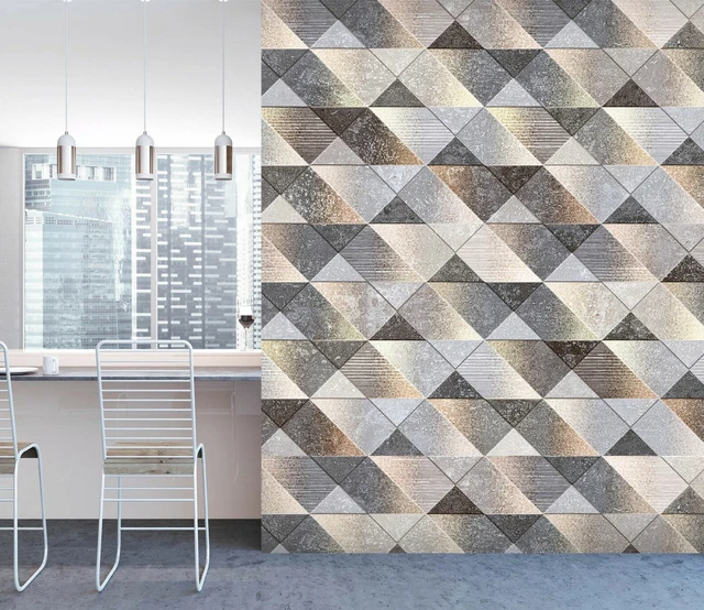 3D TILE TEXTURE ZHUA7373 Wallpaper Wall Murals Removable Self-adhesive ...