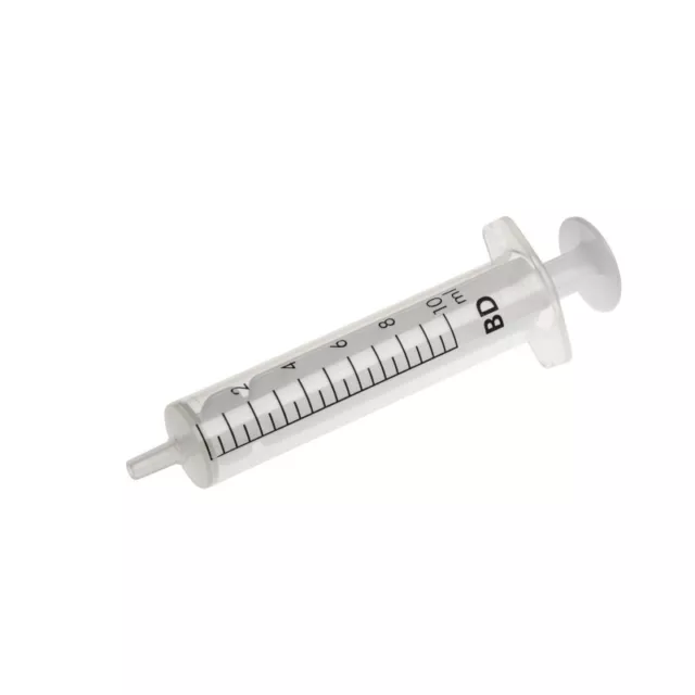 25 x 10ml Sterile Syringes BD Discardit II luer Slip Syringes 10 ml ( 25 pack )