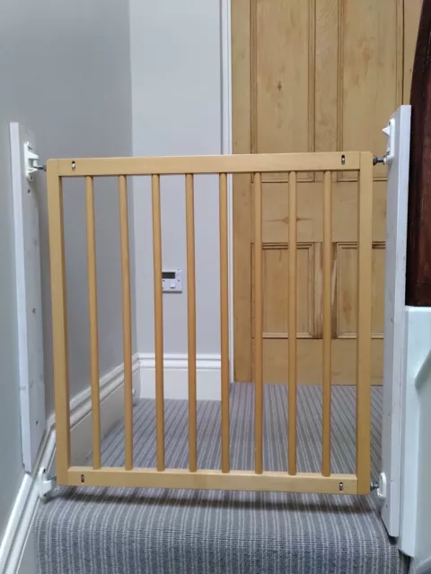 Babystart wooden stair sales gate