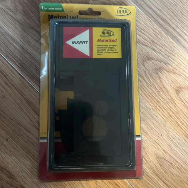 DIGITAL CONCEPTS MOTORIZED VHSC to VHS Cassette Adapter VC16