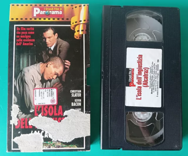 L'ISOLA DELL'INGIUSTIZIA Alcatraz (1995) VHS i grandi film di PANORAMA 📼