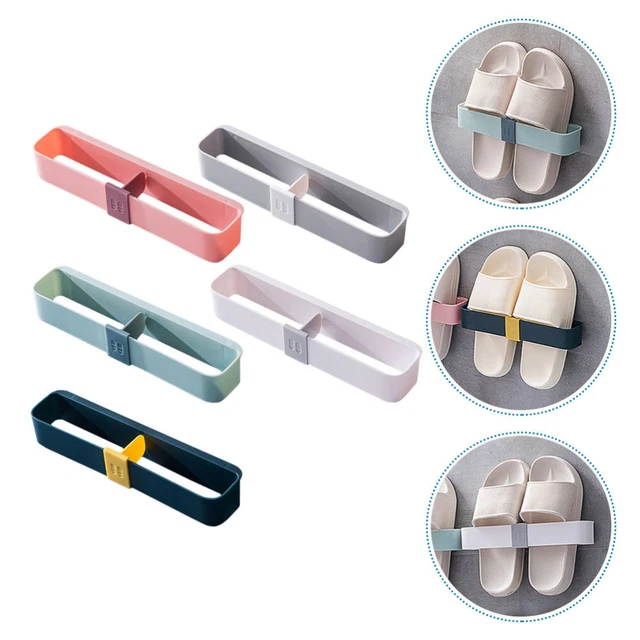 5 piezas Colgador de zapatos Estante de almacenamiento Estante de zapatos Estante de zapatos Para armario Moda