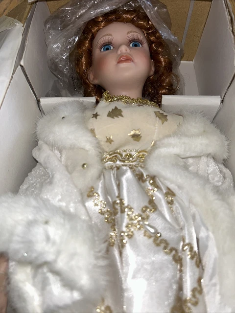 2005 Angel Porcelain Doll in box- Heritage Signature Collections Item 80025 18" 2