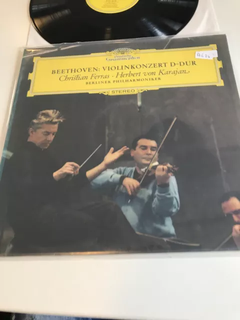 Beethoven Violinkonzert D-Dur LP Ferras/ Karajan A674