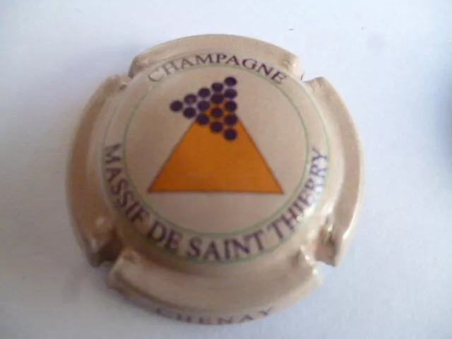 capsule de champagne, MASSIF de SAINT THIERRY, beige 2011, N°6a, à saisir