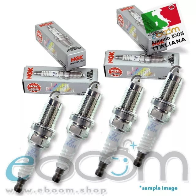 4X NGK PZFR5D-11 7968 Candela Accensione Golf IV Passat Polo Ibiza Arosa Leon Fa