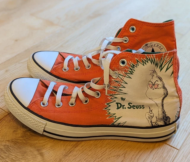 Grinch converse deals