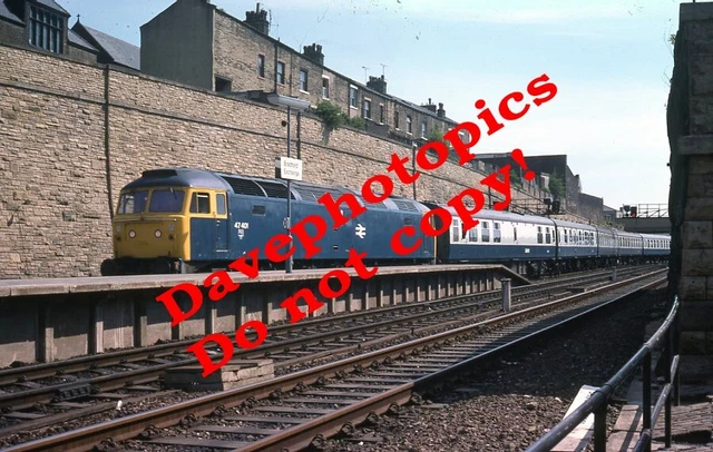 ORIGINAL 35MM Slide Railway Diesel /Steam-47401 (15.52) ex Kings Cross ...
