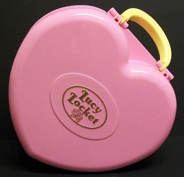 VINTAGE 90S BLUEBIRD Toys LUCY LOCKET Polly Pocket Carry N Play Dream