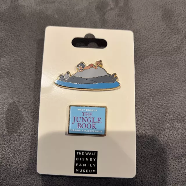 Walt Disney Family Museum - Baloo & Mowgli The Jungle Book Exhibition Pin Set