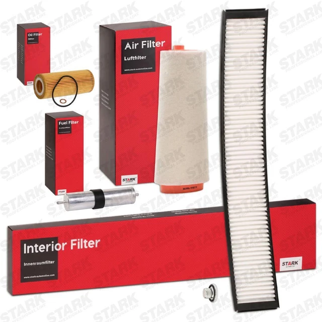 Kit De 4 Filtres Pour BMW 330D E46 150 KW – Filtre à Huile, Air, Carburant, Habitacle – Neuf