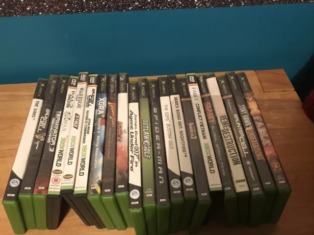 21 x original xbox games bundle