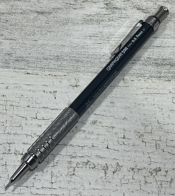 Pentel Graph Gear 1000 Druckbleistift – 0,9 Mm, Mit Gelben Akzenten & Praktischem Clip