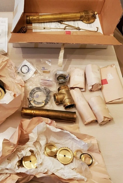 Kohler 9587 Infinity Faucet Kit Polished Brass - Some components still wrapped Kohler 9587 Infinity Faucet Kit Polished Brass - Some components still wrapped