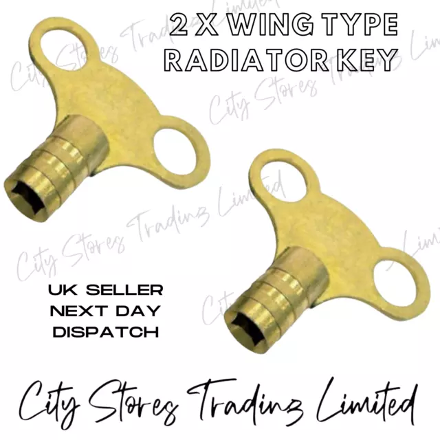 2 X Wing Radiator Bleed Key Clock Type Bleed Air From The System - Citystores