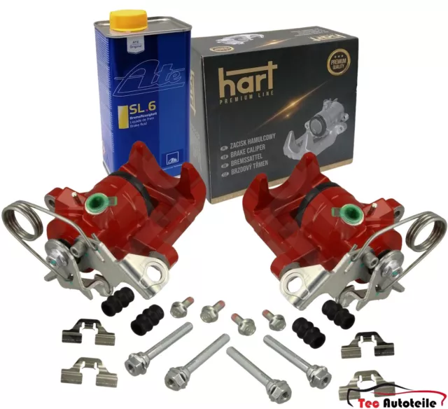 2x HART Bremssattel hinten für Audi A4 B5 A6 C5 Skoda Superb I VW Passat B5.5