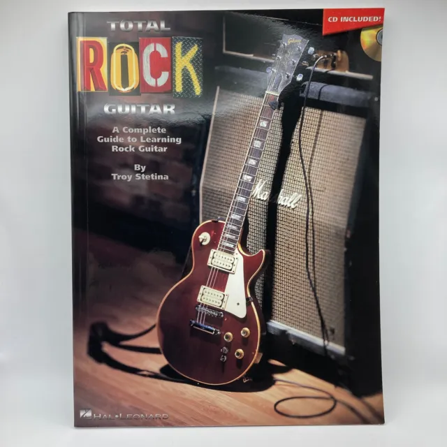 BOOK - Hal Leonard - Total Rock Guitar + CD - Troy Stetina