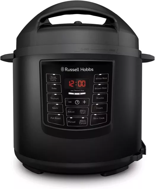 Russell Hobbs 11-In-1 Digital Multicooker 6L, RHPC3000, Electric Pressure Cooker