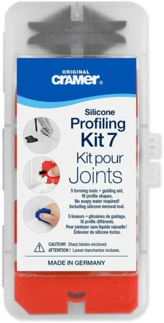 Cramer Professional Caulking Tool Kit 40407US Silicone Filling Removal Kit 7pcs