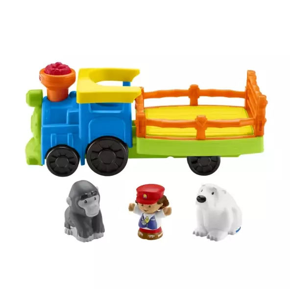 Fisher-Price Little People Choo-Choo Zoo Train Includes 1 x Train and 3 x figure 3