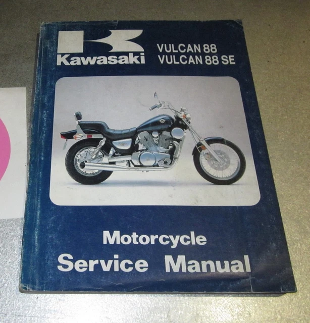 1987 Kawasaki Vulcan 88 Vulcan 88 Se Motorcycle Service Manual