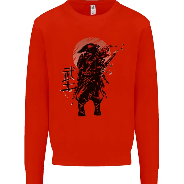 Felpa maglione Samurai Sun MMA Warrior da uomo 6