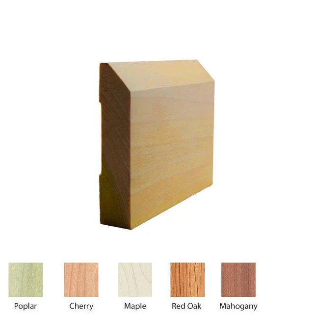 Beveled Baseboard EWBB14, 11/16" x 3-1/2"