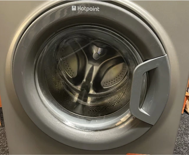 HOTPOINT WASHING MACHINE Door With Glass 9kg 1400 Spin Grey WMXTF 942