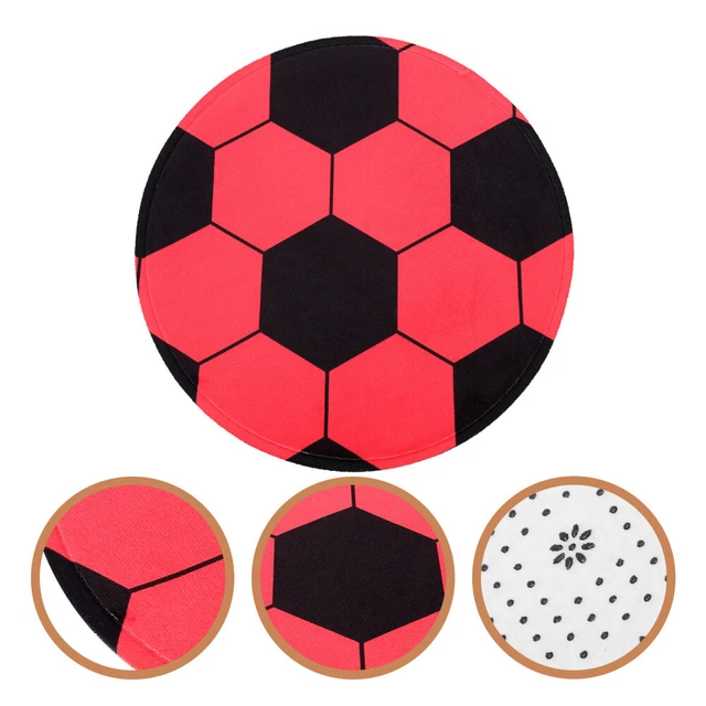 Tappeto calcio rotondo tappeto calcio pedane uomo plaid