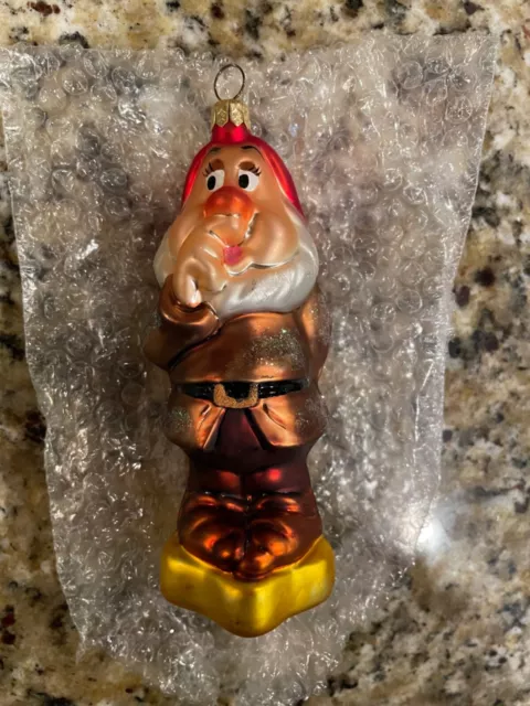 Christopher Radko SNEEZY Ornament  DISNEY SNOW WHITE AND THE SEVEN DWARFS 1997