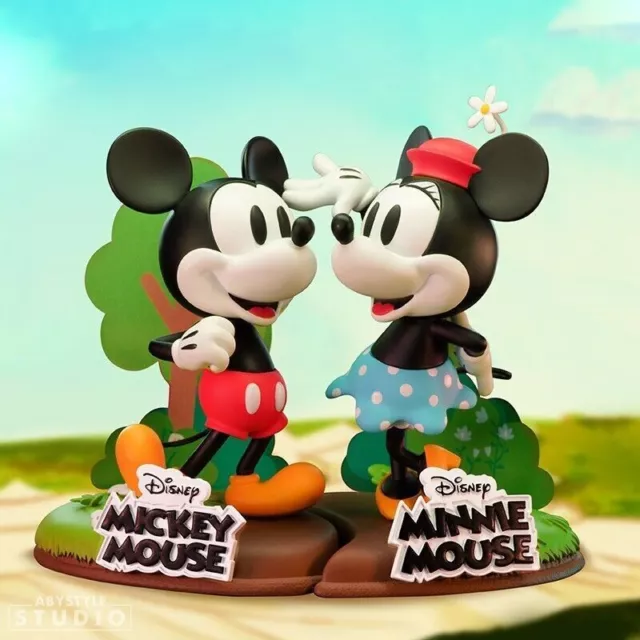 Disney Mickey Mouse und Minnie Mouse Diorama-Figurenset 1/10