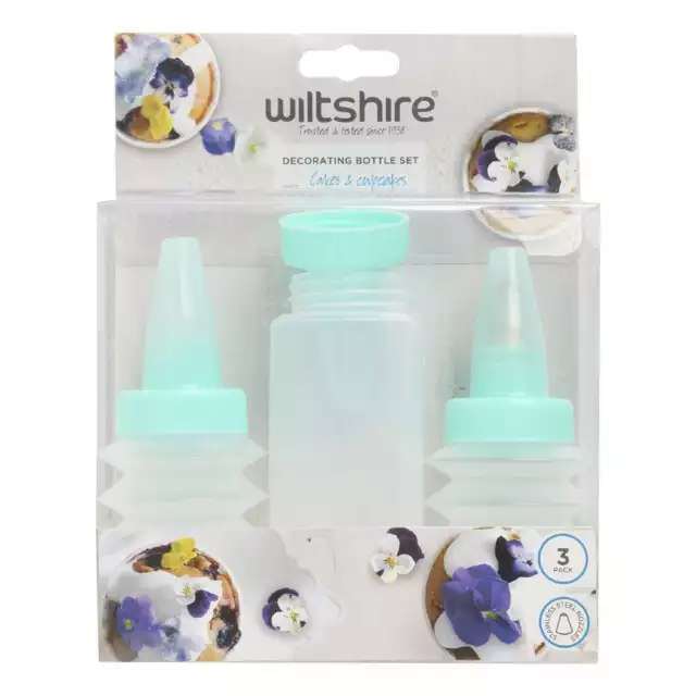 NEW Wiltshire Squeeze Bottle Icing Set By Spotlight