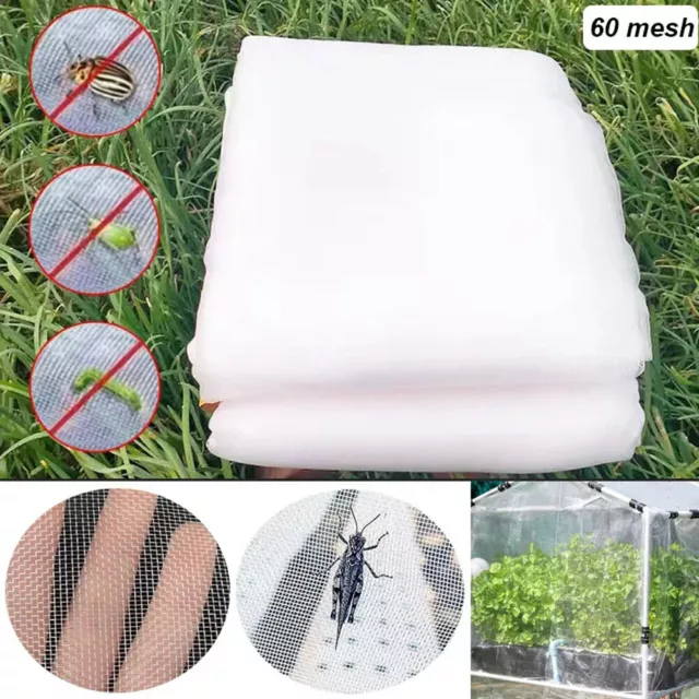 15M Garden Protect Insect Animal Netting Vegetables Crops Plant Mesh Bird Net UK