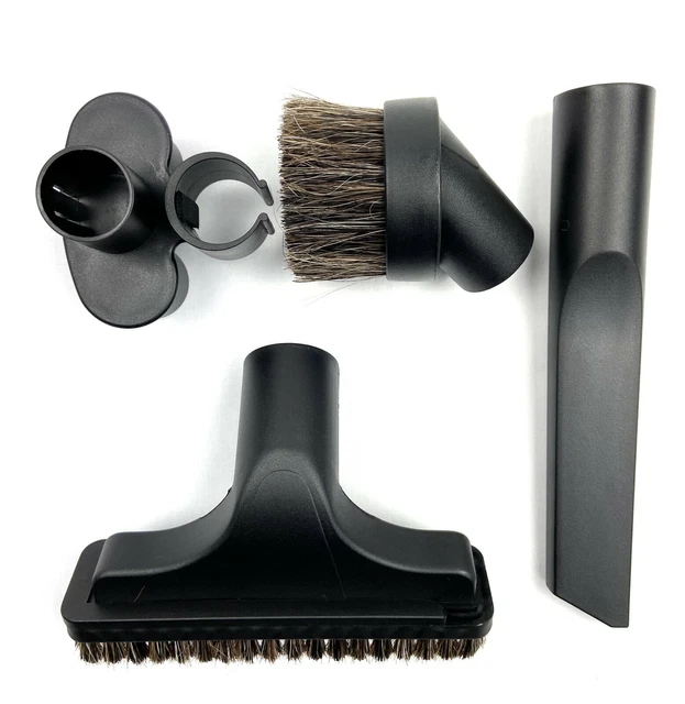 Spares2go Kit Accessori Aspirapolvere Con Spazzole E Lancia Per Fessure, Caddy Portautensili Per Numatic Henry E Hetty (Diametro 32mm)