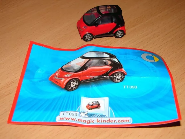 Kinder Tt093 Tt 93 Smart Fortwo + Bpz