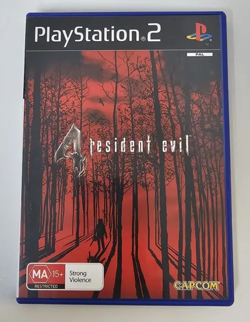 Resident Evil 4 Sony Playstation 2 PS2 Game + Manual PAL Tracked Postage*