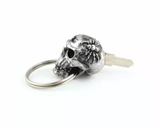 Skull blank key Harley Davidson Sportster iron xl883 chrome custom motorcycle l