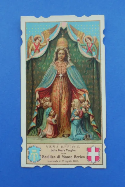 Santino HolyCard Madonna Beata Vergine di Monte Berico Vicenza