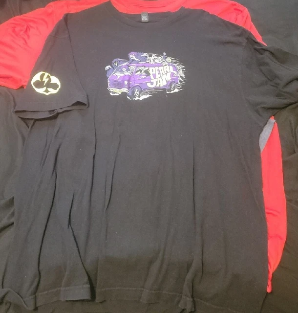 Pearl Jam Halloween Glow In The Dark Shirt Sixe 2xl