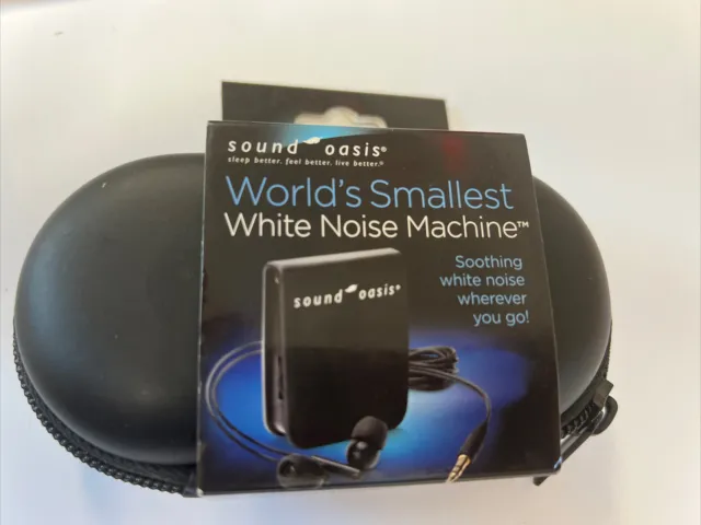 Sound Oasis sleep support 4 insomnia World's Smallest White Noise Machine
