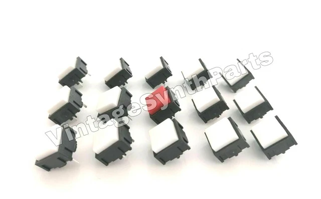 Set Of 15 Boutons Poussoirs Tact Switches pour E-mu SP-1200 Tambour Sp1200 Emu