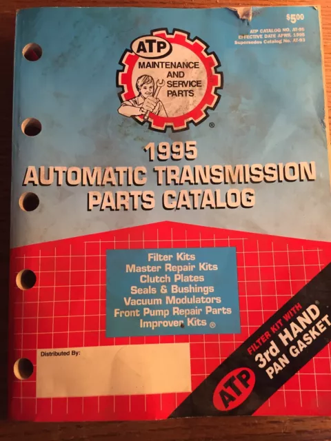 Vin 1995 ATP Master Catalog for Automatic Transmission Parts Domestic & Imported