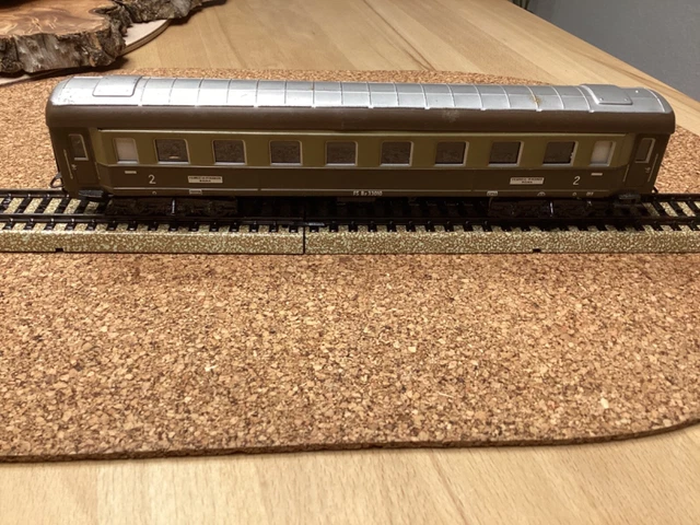 MÄRKLIN 4036 HO ital. Schnellzugwagen FS braun/beige, OVP EUR 87,00 - DE